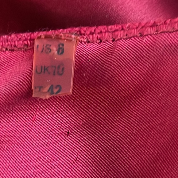 Classy Elie Tahari red wood dress - Picture 8 of 10